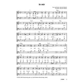 Produktbild des Artikels In mir (Noten - Download)