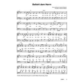 Produktbild des Artikels Befiehl dem Herrn (Noten - Download)