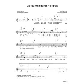 Produktbild des Artikels Die Reinheit deiner Heiligkeit / The Beauty Of Holiness (Noten - Download)
