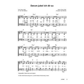 Produktbild des Artikels Noten - Download Darum jubel ich dir zu / Stand here and rejoice