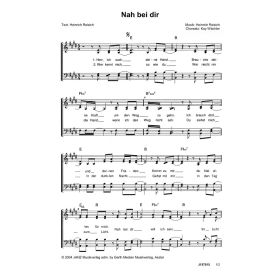 Produktbild des Artikels Nah bei dir (Noten - Download)