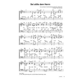 Produktbild des Artikels Sei stille dem Herrn (Noten - Download)
