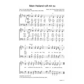 Produktbild des Artikels Mein Heiland ruft mir zu / Jesus Paid It All (Noten - Download)