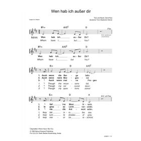 Produktbild des Artikels Wen hab ich außer dir / Whom Have I But You (Noten - Download)
