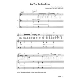 Produktbild des Artikels Lay Your Burdens Down (Noten - Download)