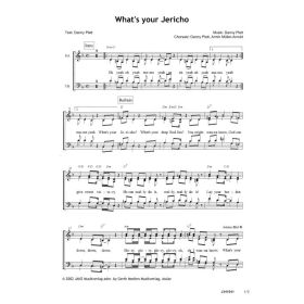 Produktbild des Artikels What's Your Jericho (Noten - Download)
