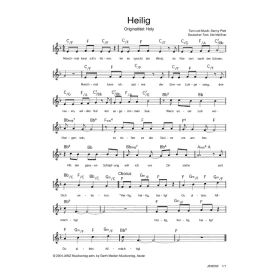 Produktbild des Artikels Noten - Download Heilig / Holy