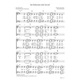 Produktbild des Artikels Im Gehorsam steh ich auf / A sacrifice (Noten - Download)