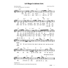 Produktbild des Artikels Noten - Download Ich fliege in deinen Arm / I Fly