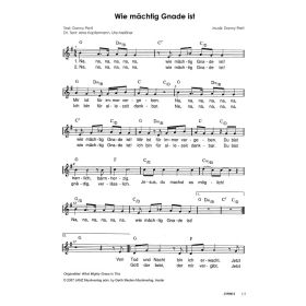 Produktbild des Artikels Noten - Download Wie mächtig Gnade ist / What Mighty Grace Is This