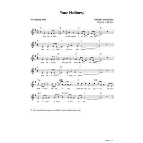 Produktbild des Artikels Your holiness (Noten - Download)