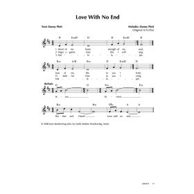 Produktbild des Artikels Love with no end (Noten - Download)