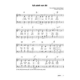 Produktbild des Artikels Ich steh vor dir (Noten - Download)