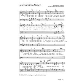Produktbild des Artikels Liebe hat einen Namen (Noten - Download)