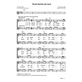 Produktbild des Artikels Eines Nachts wie heut / On A Night As This (Noten - Download)