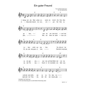Produktbild des Artikels Noten - Download Ein guter Freund / Don't Walk Away