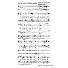 Produktbild des Artikels Also hat Gott die Welt geliebt (Noten - Download)