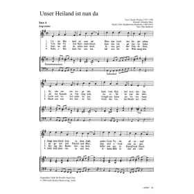 Produktbild des Artikels Unser Heiland ist nun da / Hark the Heralds Angel sing (Noten - Download)