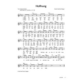 Produktbild des Artikels Hoffnung (Noten - Download)