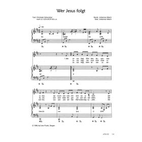 Produktbild des Artikels Wer Jesus folgt (Noten - Download)