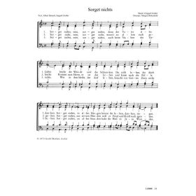 Produktbild des Artikels Sorget nichts (Noten - Download)