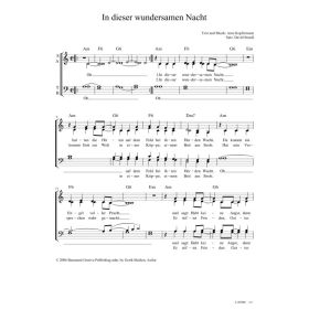 Produktbild des Artikels In dieser wundersamen Nacht (Noten - Download)