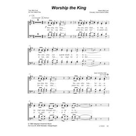 Produktbild des Artikels Der König lebt / Worship the king (Noten - Download)