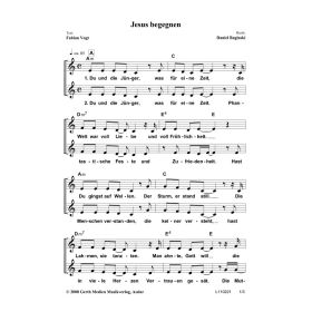 Produktbild des Artikels Noten - Download Jesus begegnen