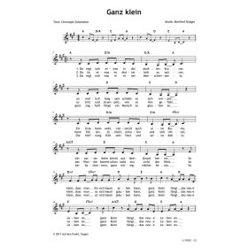 Produktbild des Artikels Ganz klein (Noten - Download)