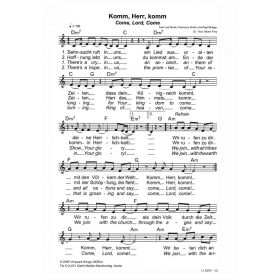 Produktbild des Artikels Komm, Herr, komm / Come, Lord, Come (Noten - Download)