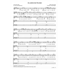 Produktbild des Artikels Du siehst die Wunden / You Heal My Wounds (Noten - Download)
