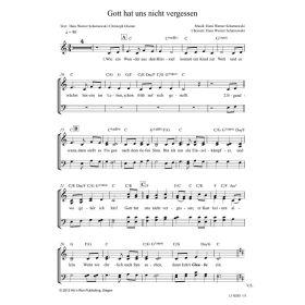 Produktbild des Artikels Noten - Download Gott hat uns nicht vergessen