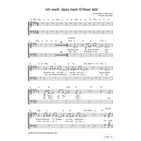 Produktbild des Artikels Ich weiß, dass mein Erlöser lebt (Noten - Download)