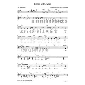 Produktbild des Artikels Noten - Download Belebe und bewege