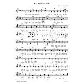 Produktbild des Artikels Der Glühwurm Julius (Noten - Download)