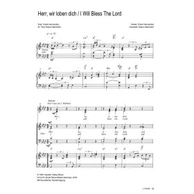 Herr, wir loben dich / I will bless the Lord