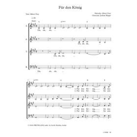 Produktbild des Artikels Für den König (Noten - Download)