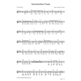 Produktbild des Artikels Hochzeitsfest-Finale (Noten - Download)