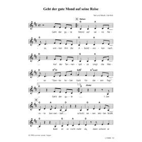 Produktbild des Artikels Geht der gute Mond auf seine Reise (Noten - Download)