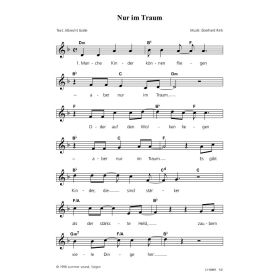 Produktbild des Artikels Nur im Traum (Noten - Download)