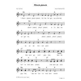Produktbild des Artikels Plitsch Platsch (Noten - Download)