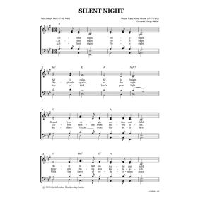 Produktbild des Artikels Silent Night / Stille Nacht, heilige Nacht (Noten - Download)