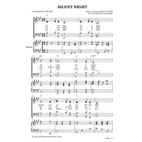 Produktbild des Artikels Silent Night / Stille Nacht, heilige Nacht (Noten - Download)