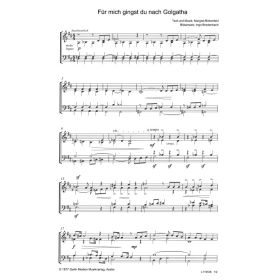 Produktbild des Artikels Für mich gingst du nach Golgatha (Noten - Download)