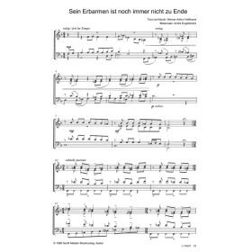 Produktbild des Artikels Sein Erbarmen ist noch immer nicht zu Ende (Noten - Download)