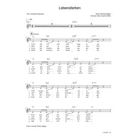 Produktbild des Artikels Lebensfarben (Noten - Download)