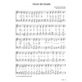 Produktbild des Artikels Durch die Gnade (Noten - Download)