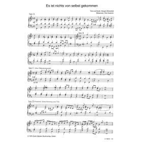 Produktbild des Artikels Es ist nichts von selbst gekommen (Noten - Download)