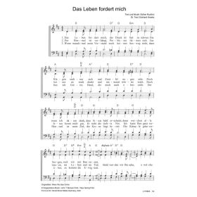 Produktbild des Artikels Das Leben fordert mich / When We See Christ (Noten - Download)
