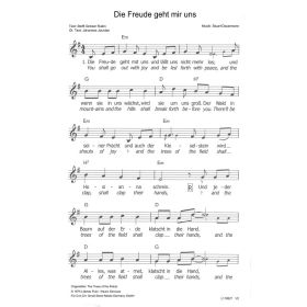 Produktbild des Artikels Die Freude geht mit uns / The Trees of the Fields (Noten - Download)